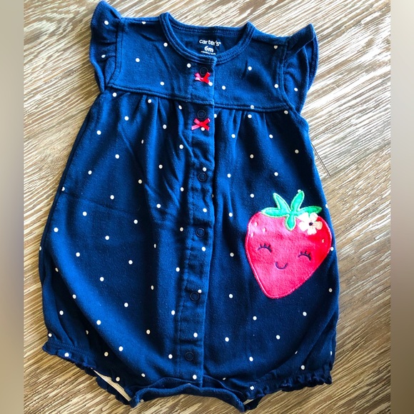 Carters Hooded One Piece Size 6M